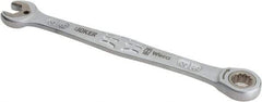 Wera - 3/8" 12 Point Combination Wrench - 6-23/64" OAL, Chrome Molybdenum Steel, Satin Finish - Benchmark Tooling