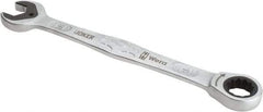 Wera - 18mm 12 Point Combination Wrench - 9-1/4" OAL, Chrome Molybdenum Steel, Satin Finish - Benchmark Tooling