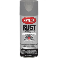 Krylon - 12 oz Gray Primer Automotive Heat Resistant Paint - Flat Finish, Comes in Aerosol Can - Benchmark Tooling