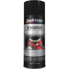 Krylon - 12 oz Chrysler Black Automotive Heat Resistant Paint - Semi-Flat Finish, Comes in Aerosol Can - Benchmark Tooling