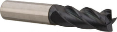 Accupro - 1" Diam 4 Flute Solid Carbide 0.156" Corner Radius End Mill - Benchmark Tooling