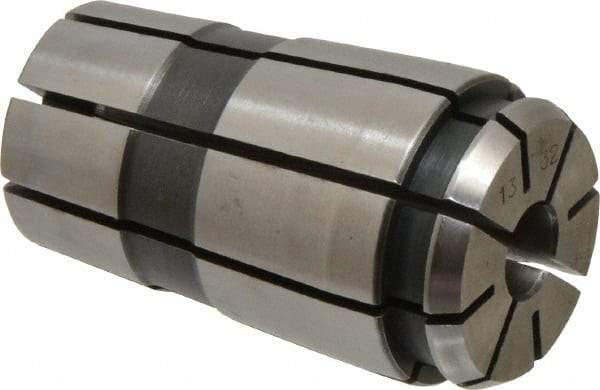 Parlec - TG/PG 100 13/32" Standard Single Angle Collet - 0.0005" TIR, 2-3/8" OAL, 1.379" Overall Diam - Exact Industrial Supply