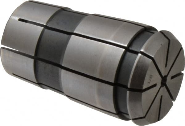 Parlec - TG/PG 75 1/8" Standard Single Angle Collet - 0.0005" TIR, 1.844" OAL, 1.062" Overall Diam - Exact Industrial Supply