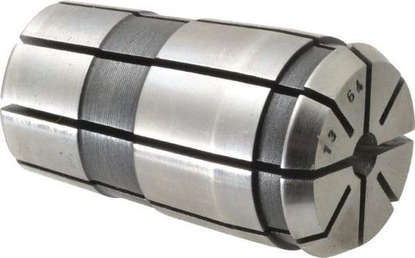 Parlec - TG/PG 75 13/64" Standard Single Angle Collet - 0.0005" TIR, 1.844" OAL, 1.062" Overall Diam - Exact Industrial Supply