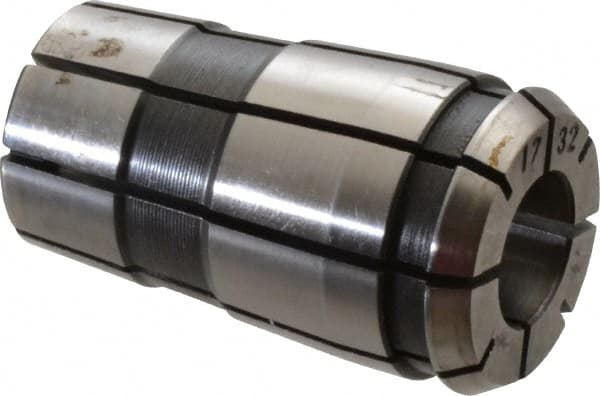 Parlec - TG/PG 75 17/32" Standard Single Angle Collet - 0.0005" TIR, 1.844" OAL, 1.062" Overall Diam - Exact Industrial Supply