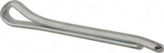 Made in USA - 5/16" Diam x 3" Long Hammerlock Cotter Pin - Grade 2, Zinc-Plated, Steel - Benchmark Tooling