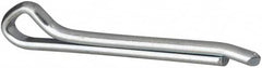 Made in USA - 3/8" Diam x 3" Long Hammerlock Cotter Pin - Grade 2, Zinc-Plated, Steel - Benchmark Tooling