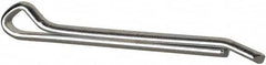 Made in USA - 3/8" Diam x 4" Long Hammerlock Cotter Pin - Grade 2, Zinc-Plated, Steel - Benchmark Tooling