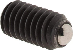Gibraltar - 8mm OAL, Steel, Headless Rolling Ball End Clamping Screw - 786 Lb Max Load, 2.5mm Ball Diam - Benchmark Tooling