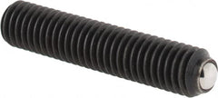 Gibraltar - 25mm OAL, Steel, Headless Rolling Ball End Clamping Screw - 1,011 Lb Max Load, 3mm Ball Diam - Benchmark Tooling