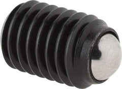 Gibraltar - 13.2mm OAL, Steel, Headless Rolling Ball End Clamping Screw - 3,272 Lb Max Load, 5.5mm Ball Diam - Benchmark Tooling