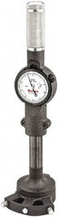 Starrett - 5 to 8" Dial Bore Gage - 0.0001" Graduation, 6" Gage Depth, Hardened Tool Steel - Benchmark Tooling