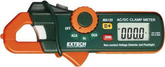 Extech - MA120, CAT II, Digital Average Responding Auto Ranging Clamp Meter with 0.7" Clamp On Jaws - 200 AC/DC Amps, Measures Current, Frequency - Benchmark Tooling