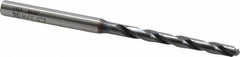 OSG - #16 130° Powdered Metal Jobber Drill - V Finish, Right Hand Cut, Spiral Flute, Straight Shank, 91mm OAL, Standard Point - Benchmark Tooling