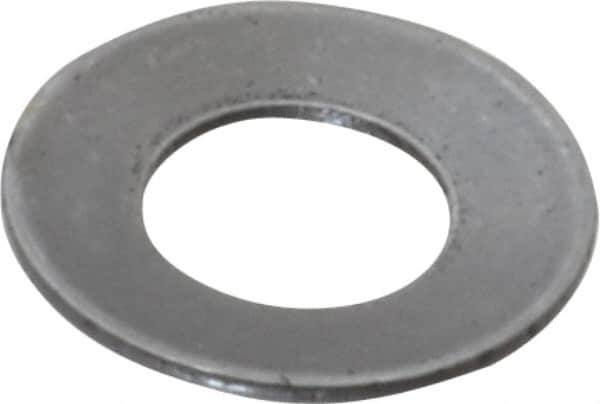 Gardner Spring - #6 Bolt, 0.138" ID, Grade 1074 Steel, Belleville Disc Spring - 9/32" OD, 0.023" High, 0.015" Thick - Benchmark Tooling