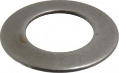Gardner Spring - 5/32" Bolt, 5/32" ID, Grade 1074 Steel, Belleville Disc Spring - 5/16" OD, 0.025" High, 0.017" Thick - Benchmark Tooling