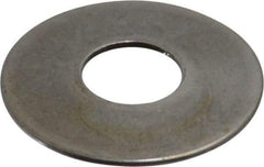 Gardner Spring - 3/16" Bolt, 0.19" ID, Grade 1074 Steel, Belleville Disc Spring - 9/16" OD, 0.037" High, 0.019" Thick - Benchmark Tooling