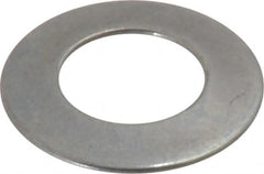 Gardner Spring - 1/4" Bolt, 0.255" ID, Grade 1074 Steel, Belleville Disc Spring - 1/2" OD, 0.034" High, 0.018" Thick - Benchmark Tooling