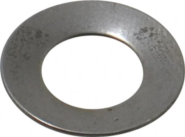 Gardner Spring - 5/16" Bolt, 0.317" ID, Grade 1074 Steel, Belleville Disc Spring - 5/8" OD, 0.042" High, 0.022" Thick - Benchmark Tooling