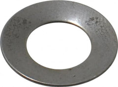 Gardner Spring - 5/16" Bolt, 0.317" ID, Grade 1074 Steel, Belleville Disc Spring - 5/8" OD, 0.042" High, 0.022" Thick - Benchmark Tooling