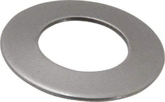 Gardner Spring - 3/8" Bolt, 0.38" ID, Grade 1074 Steel, Belleville Disc Spring - 3/4" OD, 0.051" High, 0.028" Thick - Benchmark Tooling
