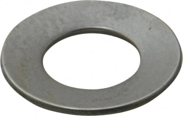 Gardner Spring - 3/8" Bolt, 0.38" ID, Grade 1074 Steel, Belleville Disc Spring - 3/4" OD, 0.059" High, 0.04" Thick - Benchmark Tooling