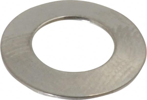 Gardner Spring - 1/4" Bolt, 0.255" ID, Grade 302 Stainless Steel, Belleville Disc Spring - 1/2" OD, 0.034" High, 0.018" Thick - Benchmark Tooling