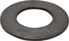 Gardner Spring - 1/2" Bolt, 0.505" ID, Grade 302 Stainless Steel, Belleville Disc Spring - 1" OD, 0.071" High, 0.043" Thick - Benchmark Tooling