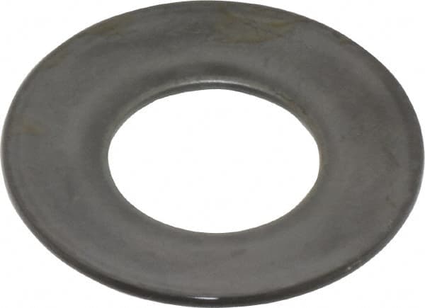 Gardner Spring - 0.4803" ID, Grade 1074 Steel, Belleville Disc Spring - 63/64" OD, 1/16" High, 0.0354" Thick - Benchmark Tooling