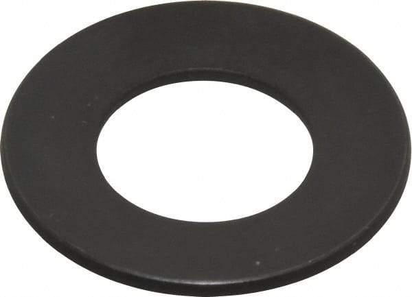 Gardner Spring - 0.6417" ID, Grade 50 CrV Chrome Vanadium Steel, Belleville Disc Spring - 1.2402" OD, 0.0965" High, 0.0689" Thick - Benchmark Tooling