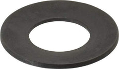 Gardner Spring - 1.2008" ID, Grade 50 CrV Chrome Vanadium Steel, Belleville Disc Spring - 2.3622" OD, 0.185" High, 0.1181" Thick - Benchmark Tooling