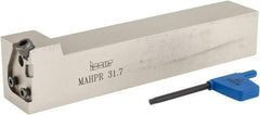 Iscar - MAHP, External, Right Hand, Indexable Grooving Tool Holder - 1-1/4" Shank Height, 1-1/4" Shank Width, 7" OAL - Benchmark Tooling