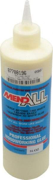 MendAll - 16 oz Bottle Yellow Wood Glue - Benchmark Tooling