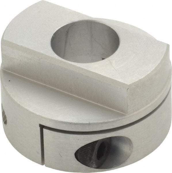 Lovejoy - 1/2" Max Bore Diam, Flexible Oldham Coupling - 1.26" OD, 1.772" OAL, Aluminum Hub with Polyacetal Insert, Order 2 Hubs with Same OD & 1 Insert for Complete Coupling - Benchmark Tooling