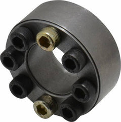 Climax Metal Products - M6 Thread, 1" Bore Diam, 1.969" OD, Shaft Locking Device - 9 Screws, 8,027 Lb Axial Load, 1.969" OAW, 0.669" Thrust Ring Width, 334 Ft/Lb Max Torque - Benchmark Tooling