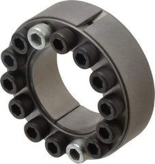 Climax Metal Products - M6 Thread, 1-1/2" Bore Diam, 2.559" OD, Shaft Locking Device - 14 Screws, 12,486 Lb Axial Load, 2.559" OAW, 0.669" Thrust Ring Width, 780 Ft/Lb Max Torque - Benchmark Tooling