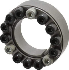 Climax Metal Products - M8 Thread, 2" Bore Diam, 3.346" OD, Shaft Locking Device - 14 Screws, 22,991 Lb Axial Load, 3.346" OAW, 0.787" Thrust Ring Width - Benchmark Tooling