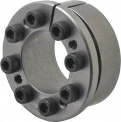 Climax Metal Products - M6 Thread, 1-3/8" Bore Diam, 2.362" OD, Shaft Locking Device - 8 Screws, 10,024 Lb Axial Load, 2.618" OAW, 0.669" Thrust Ring Width, 574 Ft/Lb Max Torque - Benchmark Tooling