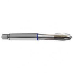 M2.5x0.45 6H 3-Flute PM Cobalt Blue Ring Spiral Point Plug Tap-Bright - Benchmark Tooling