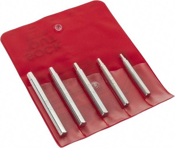 Sock It Out - Socket Screw Extractor Set - Screw Range 1/4 to 1/2" - Benchmark Tooling