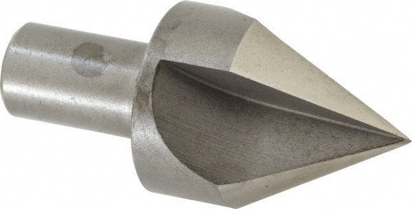 Keo - 1-1/2" Head Diam, 3/4" Shank Diam, 3 Flute 60° High Speed Steel Countersink - Benchmark Tooling