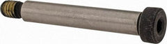 Value Collection - 3/8" Shoulder Diam x 2-1/4" Shoulder Length, 5/16-18 UNC, Hex Socket Shoulder Screw - 4140 Alloy Steel with Nylon Locking Patch, 1/4" Head Height x 9/16" Head Diam - Benchmark Tooling