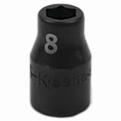 SK - Impact Socket - 3/8"DR 8MM IMPACT SOCKET - Benchmark Tooling