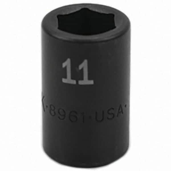 SK - Impact Socket - 3/8"DR 11MM IMPACT SOCKET - Benchmark Tooling