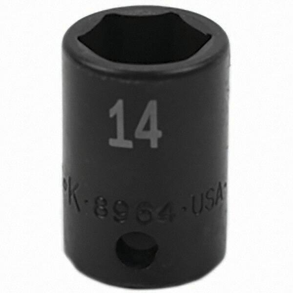 SK - Impact Socket - 3/8"DR 14MM IMPACT SOCKET - Benchmark Tooling
