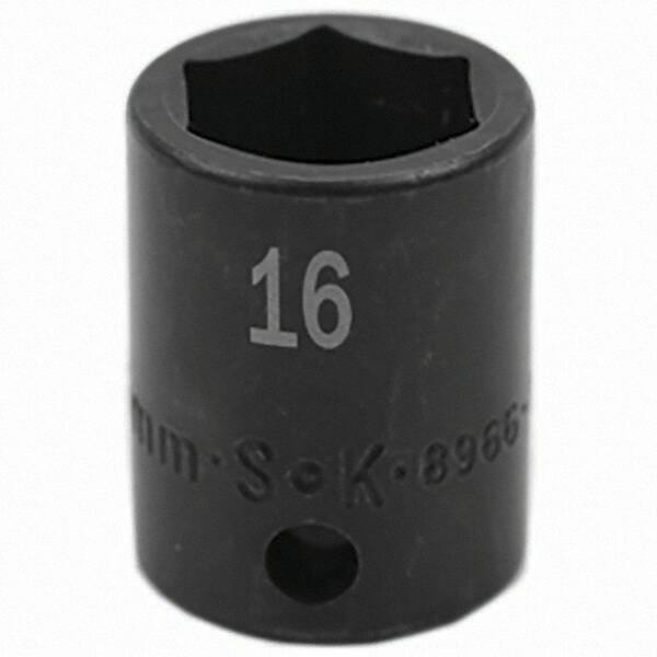 SK - Impact Socket - 3/8"DR 16MM IMPACT SOCKET - Benchmark Tooling
