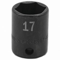 SK - Impact Socket - 3/8"DR 17MM IMPACT SOCKET - Benchmark Tooling