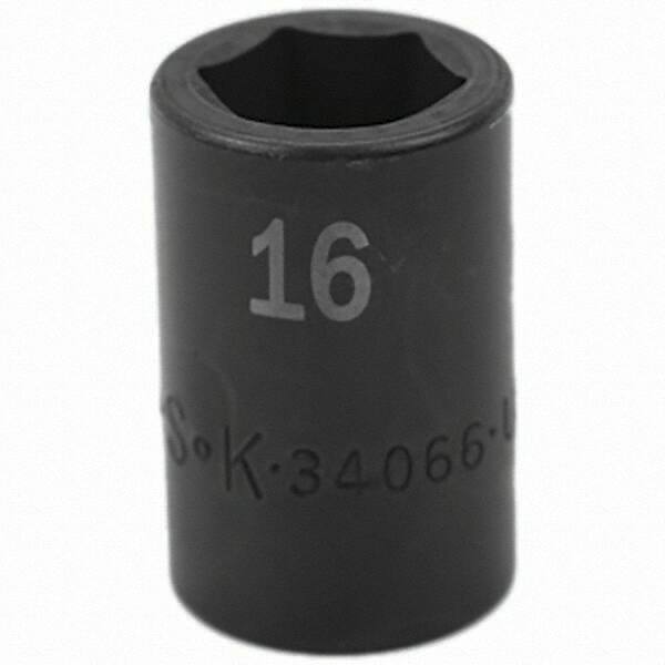 SK - Impact Socket - 1/2"DR 16MM IMPACT SOCKET - Benchmark Tooling