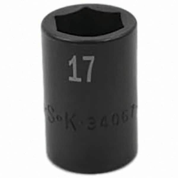 SK - Impact Socket - 1/2"DR 17MM IMPACT SOCKET - Benchmark Tooling