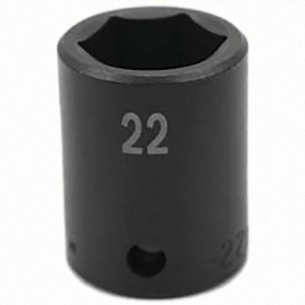 SK - Impact Socket - 1/2"DR 22MM IMPACT SOCKET - Benchmark Tooling